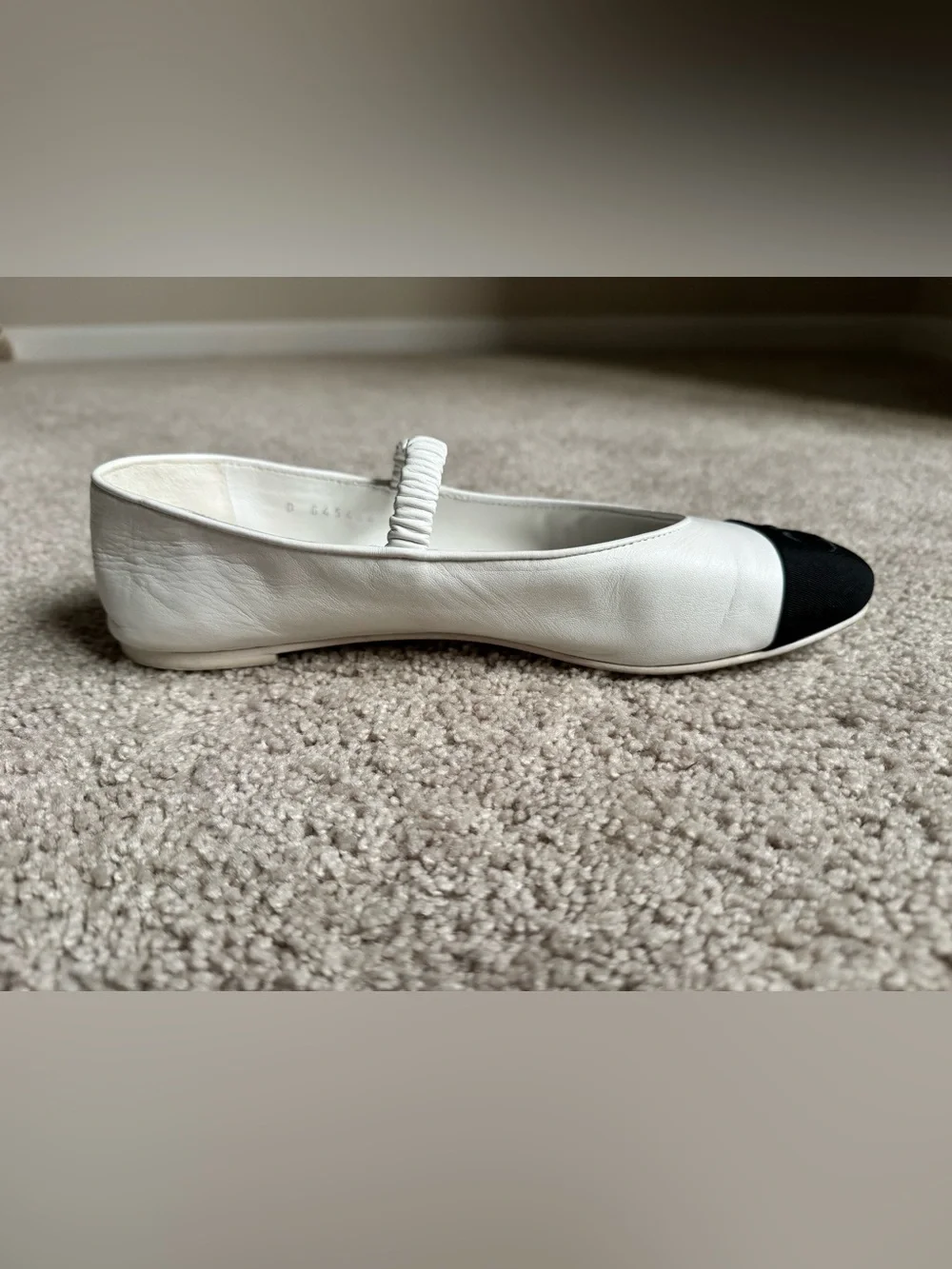 CHANEL 24C Maryjane Ballerina Flats, No Leg warmers, Size 39